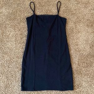 Mini black dress